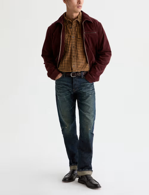 AG Miller CPO Shirt Mustard/Black Check