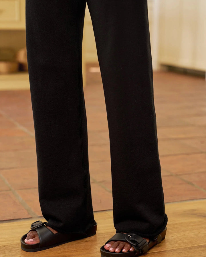 Frank &amp; Eileen Catherine Full-Length Sweatpant In Black