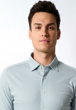 Desoto Jersey Shirt In Chain Print