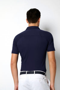 Desoto S/S Solid Jersey Shirt in Navy