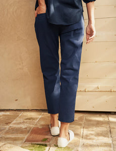 Italian Chino Pant in Navy