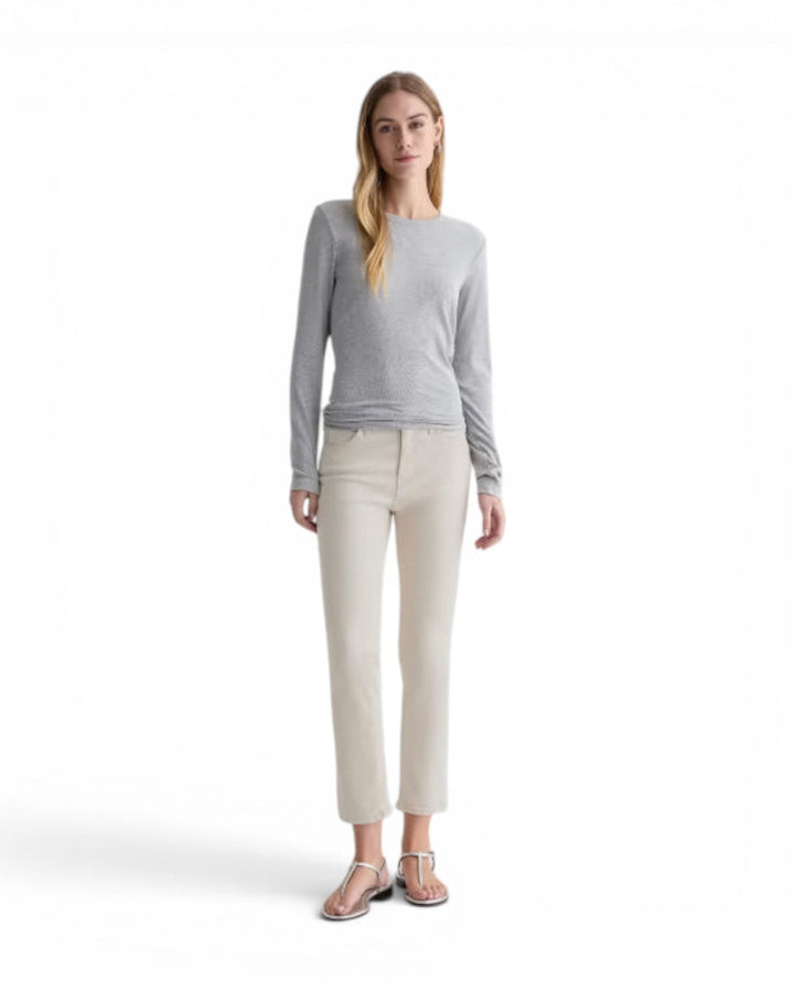 AG Mari Crop Slim Straight In Pumice