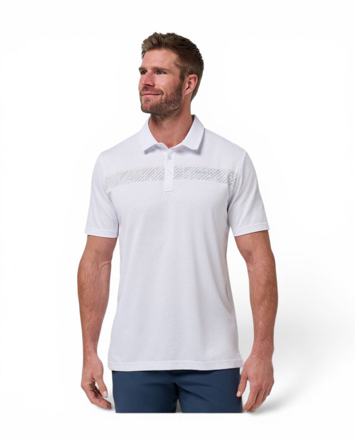 Travis Mathew Landline Polo In White