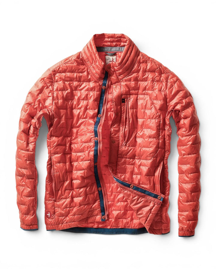 Relwen Featherweight Down Jacket In Dark Orange
