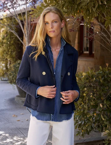 Frank &amp; Eileen Mini Belfast Sweatshirt in Classic Navy