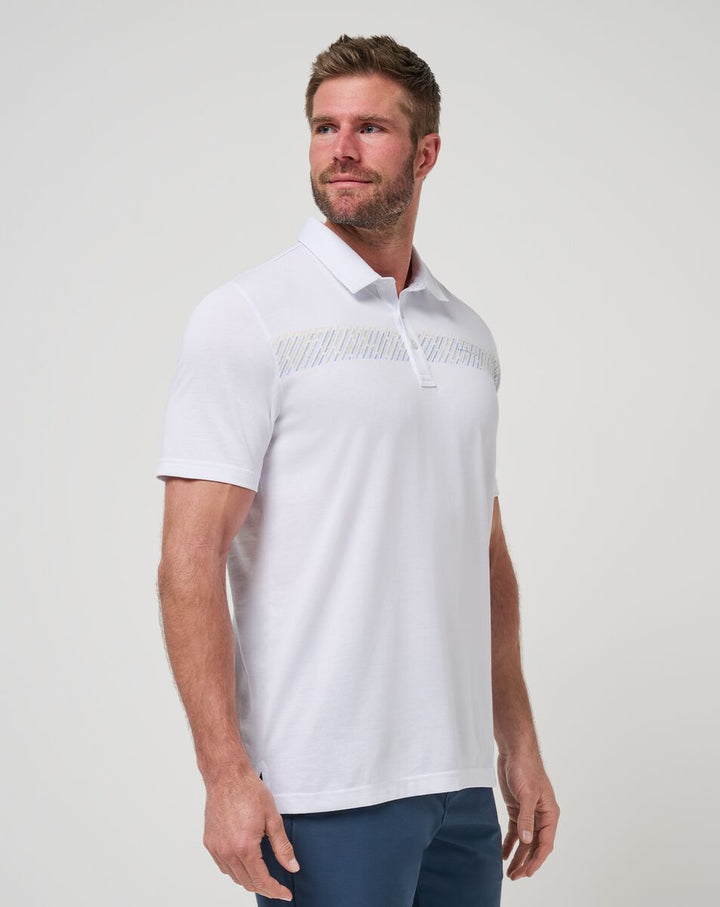Travis Mathew Landline Polo In White