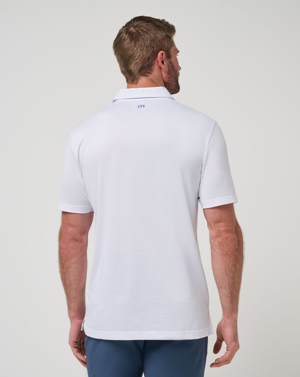 Travis Mathew Landline Polo In White