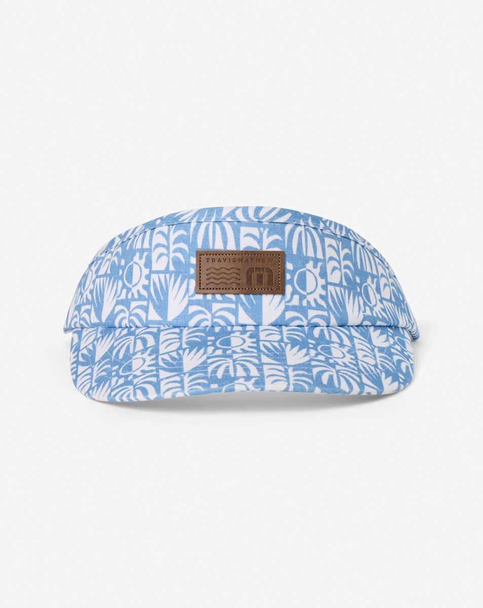 Travis Mathew Crazy Weather Visor In White