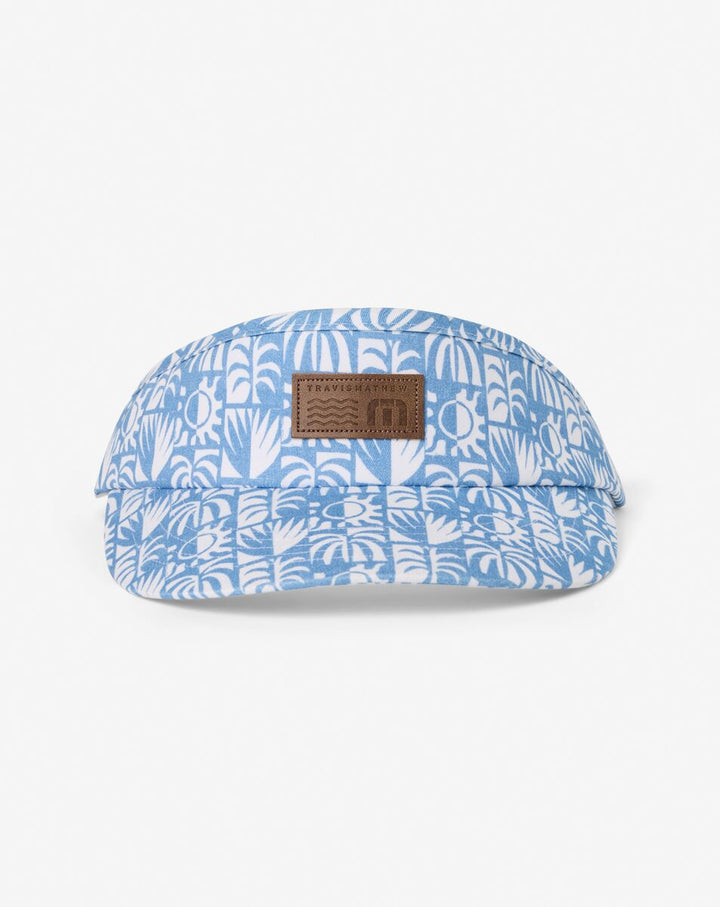 Travis Mathew Crazy Weather Visor In White