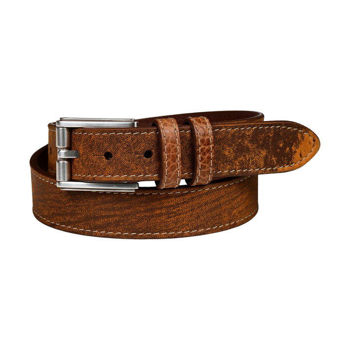 Torino Rough Rider Sheep Skin Belt In Whiskey