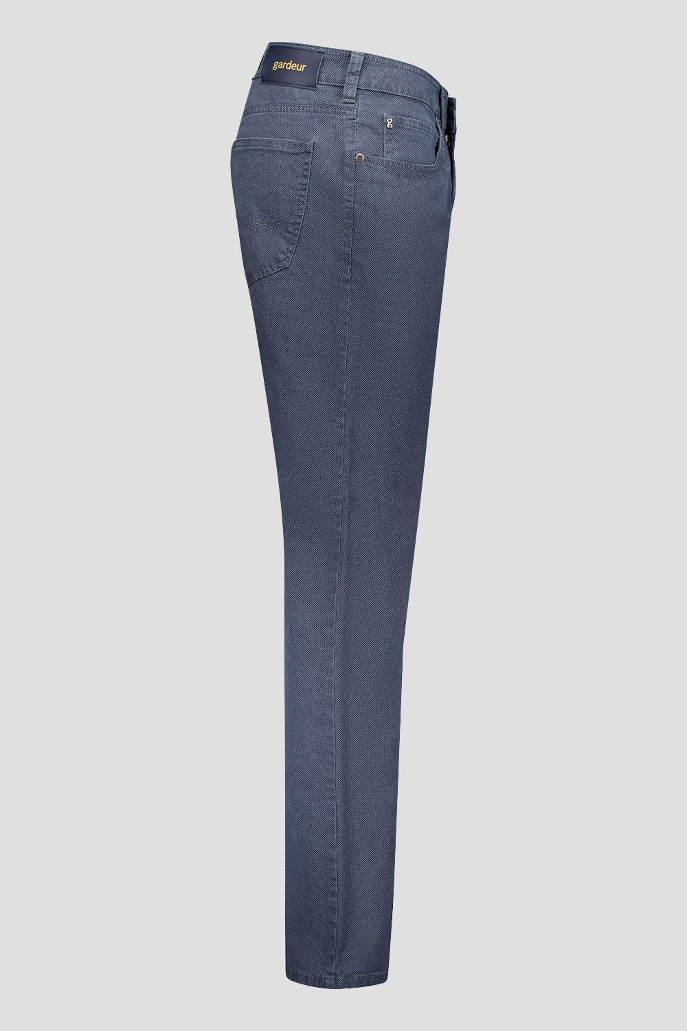 Gardeur Bill Pant In Medium Blue