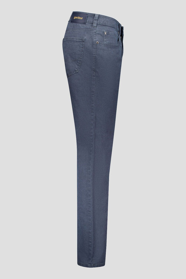 Gardeur Bill Pant In Medium Blue
