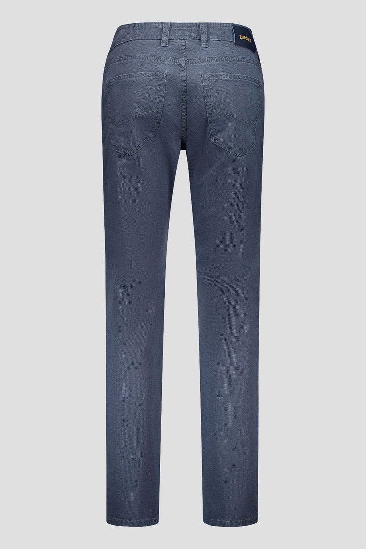 Gardeur Bill Pant In Medium Blue