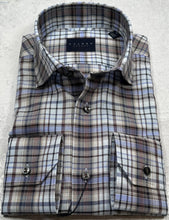 Load image into Gallery viewer, Calder Melange Twill Shirt in Slate
