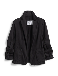 Frank & Eileen Women's Dublin Blazer in Jet Black