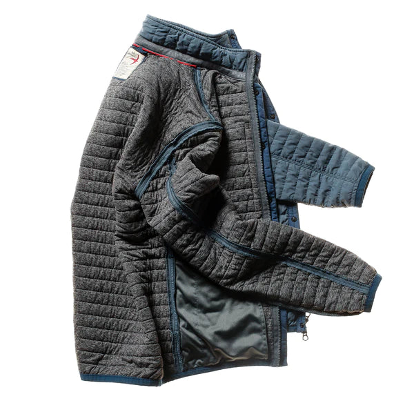 Relwen Windzip Jacket In Cadet Navy