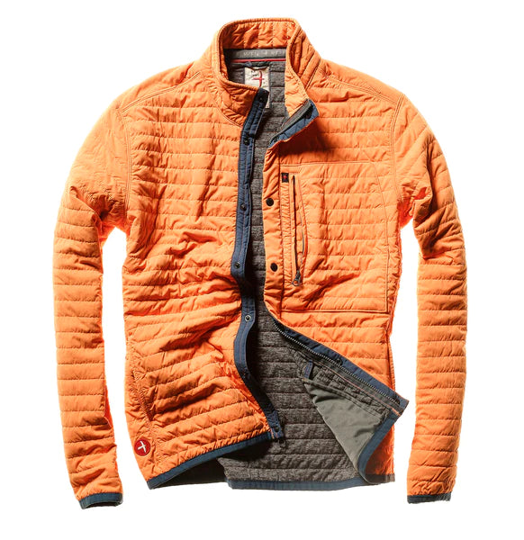 Relwen Windzip Jacket In Citrus