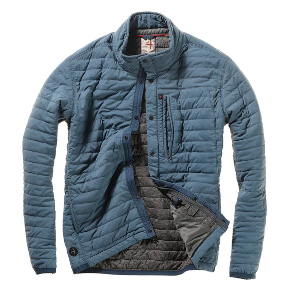 Windzip Jacket In Gas Blue