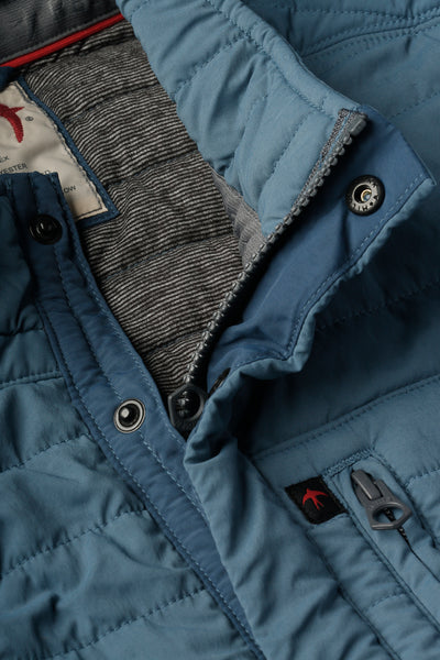 Windzip Jacket In Gas Blue