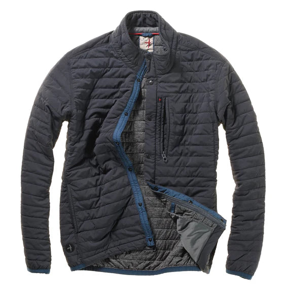 Relwen Windzip Jacket In Midnight