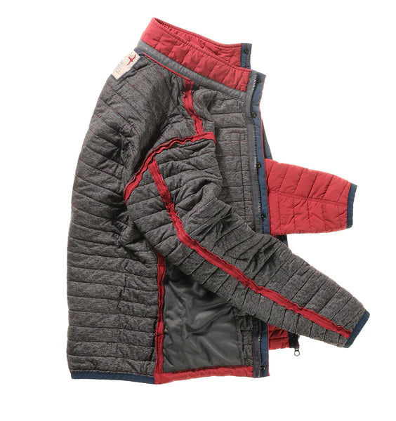 Relwen Windzip Jacket In Red Fade