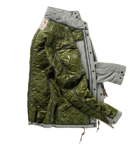 Relwen Quilted Tanker In Stone
