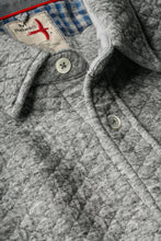 Load image into Gallery viewer, Relwen Bubble Knit Shirt in Grey Marl
