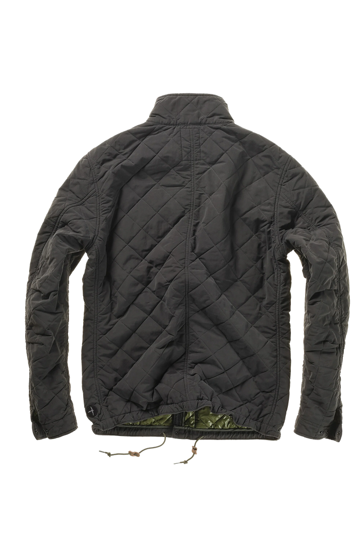 Relwen Quilted Tanker In Charcoal