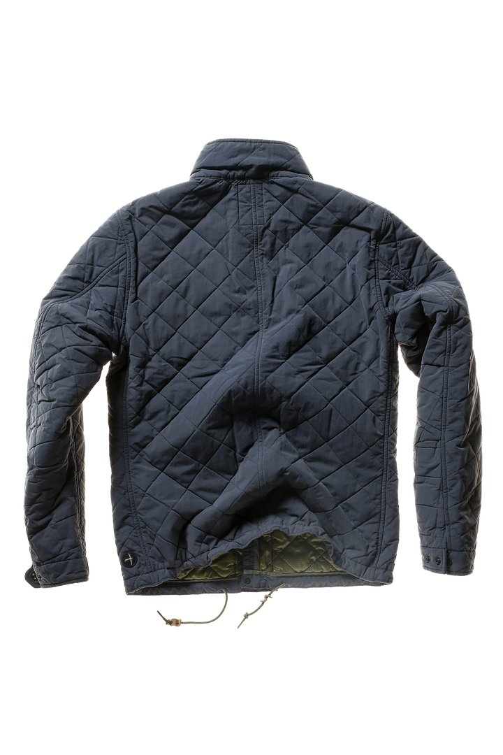 Relwen Quilted Tanker In Navy