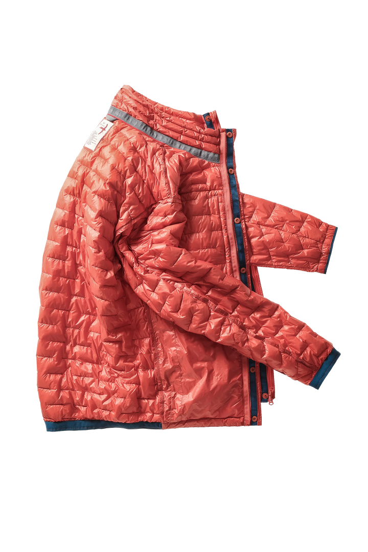Relwen Featherweight Down Jacket In Dark Orange
