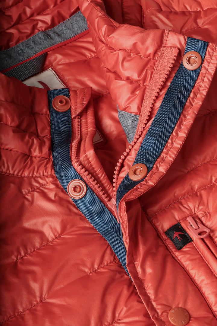 Relwen Featherweight Down Jacket In Dark Orange