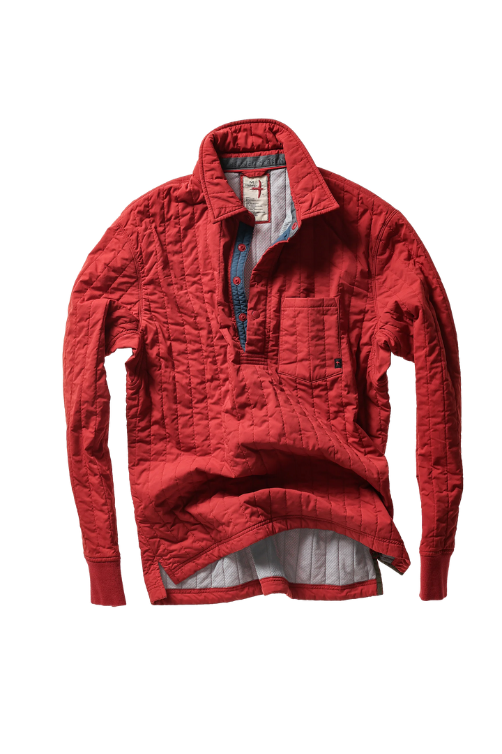 Relwen Polo-Jack In Cardinal Red