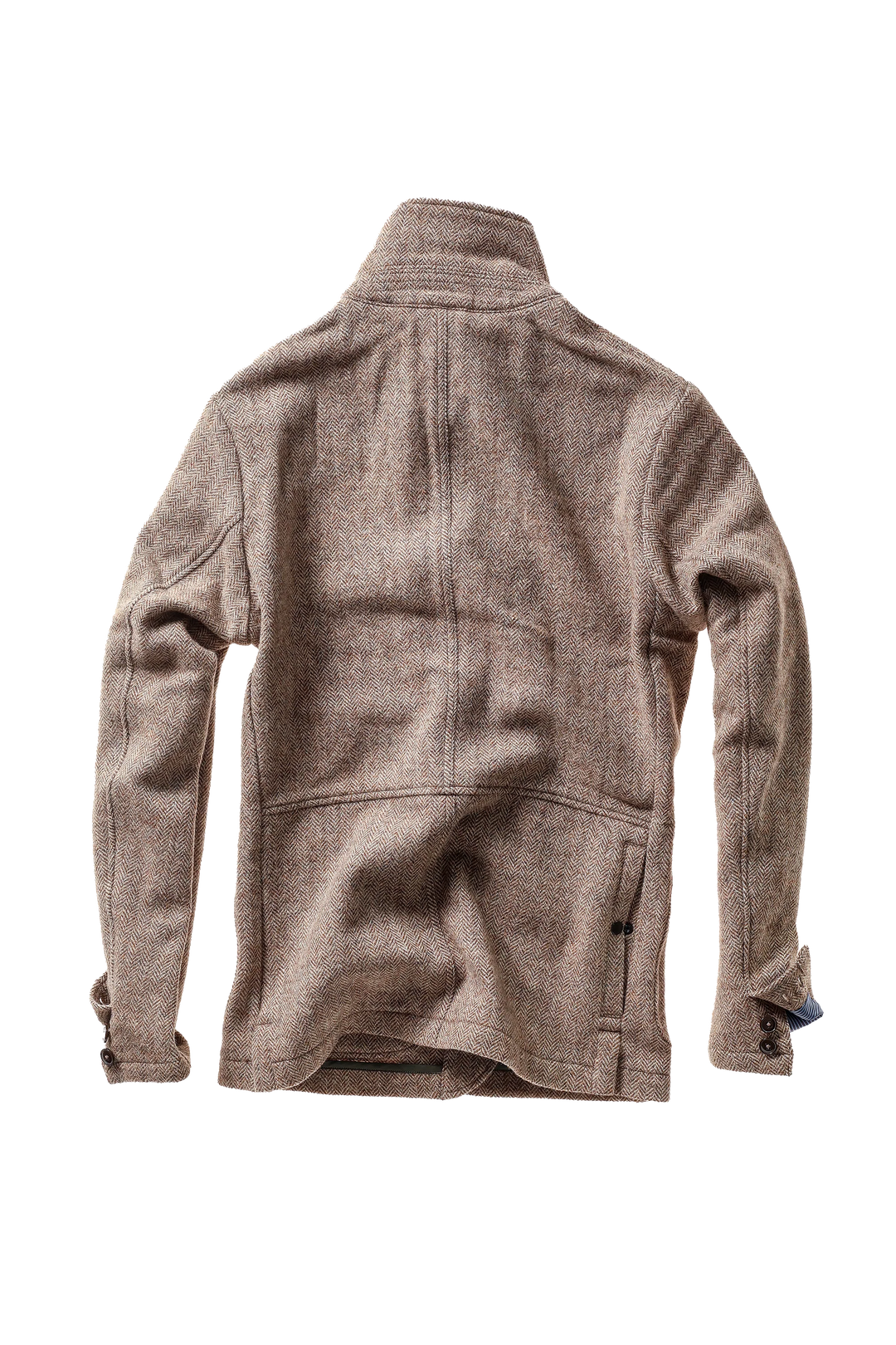 Heritage Trap Blazer In Ash Brown