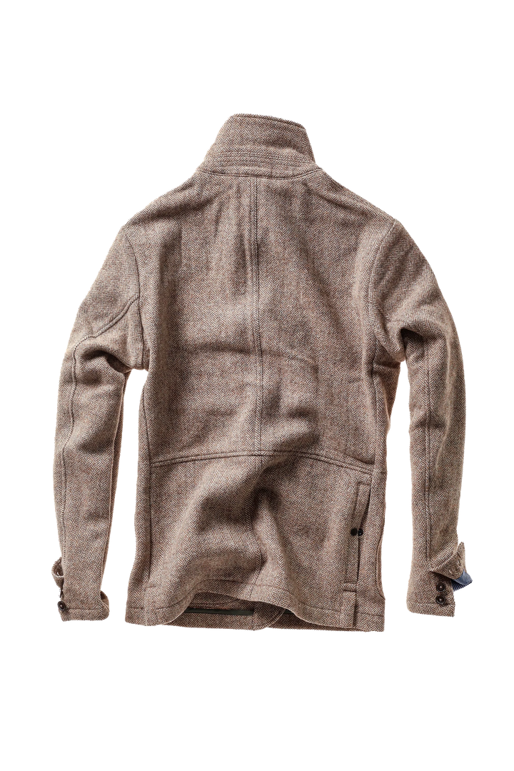 Heritage Trap Blazer In Ash Brown