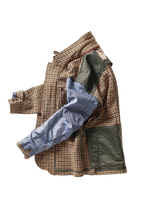 Load image into Gallery viewer, Relwen Heritage Trap Blazer in Camel Guncheck
