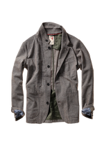 Load image into Gallery viewer, Relwen Heritage Trap Blazer in Light Charcoal
