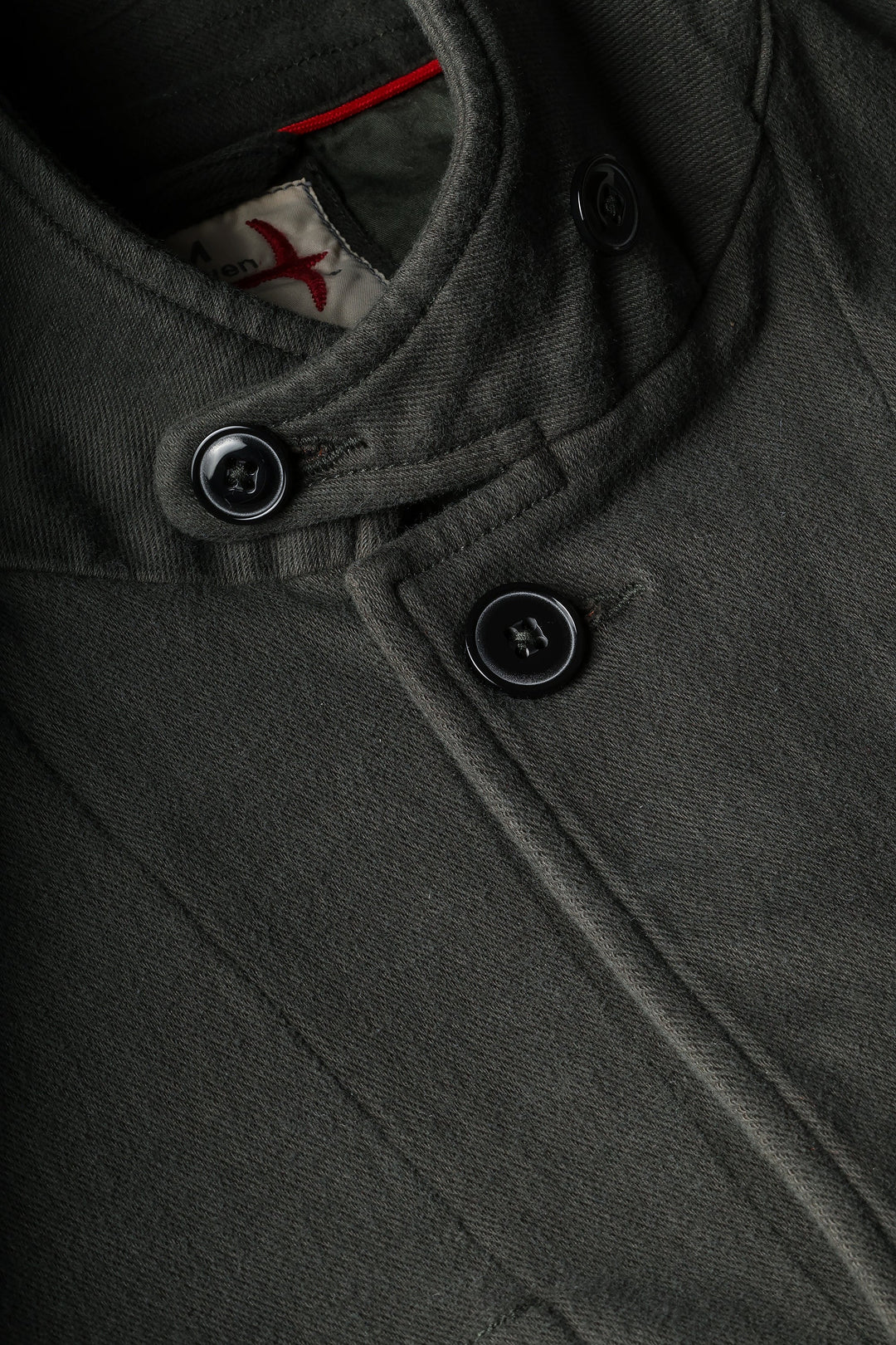 Relwen Moleskin Trap Blazer In Char Loden