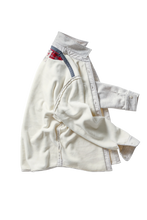 Load image into Gallery viewer, Relwen Pique Fleece Workshirt Chalk
