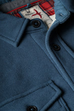Load image into Gallery viewer, Relwen Pique Fleece Workshirt Dark Marine
