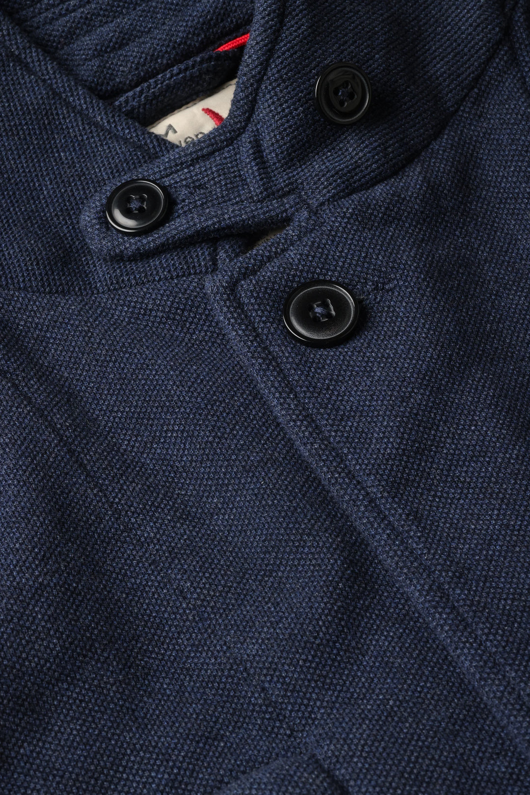 Relwen Pique Trap Blazer Navy