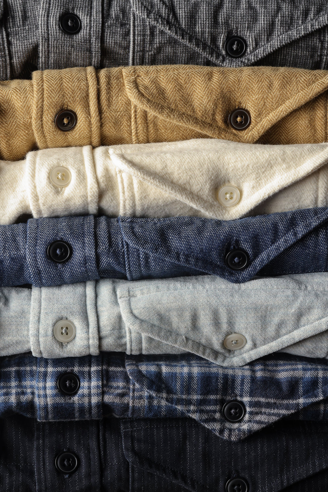 Relwen Utility Workshirt Indigo Yarn-Dye Twill