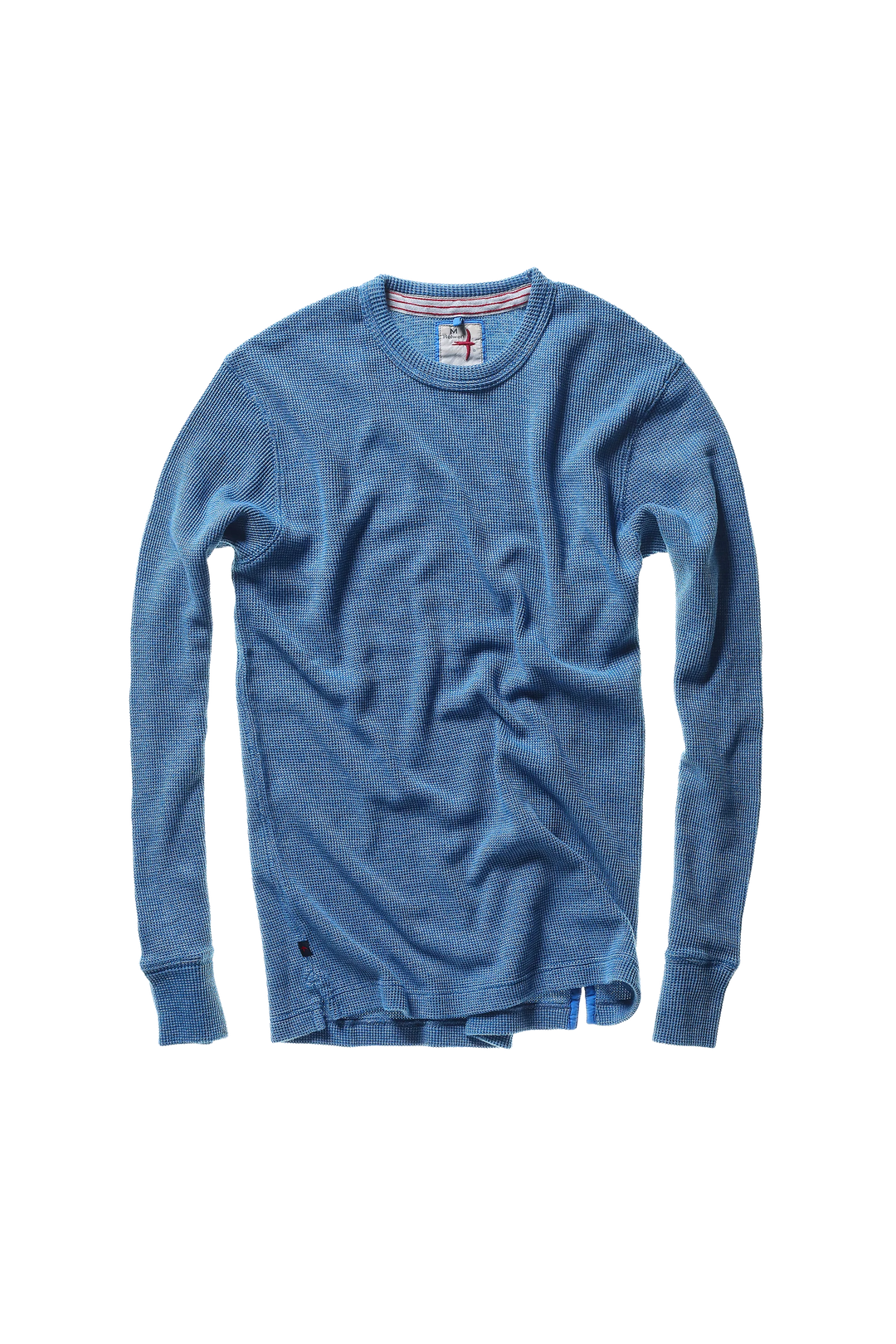 Relwen Bi-Waffle Crew French Blue