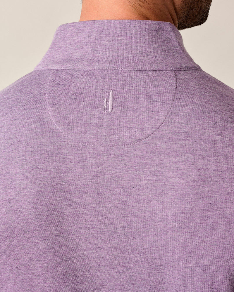 Johnnie-O Sully 1/4 Zip Pullover In Thistle