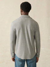 Load image into Gallery viewer, Faherty Men&#39;s Legend Sweater Shirt in Fossil Grey Twill
