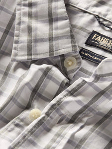 Faherty Movement Shirt in Winter Roads Plaid