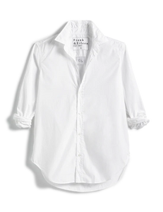 F&E Classic Superfine Button-Up in White