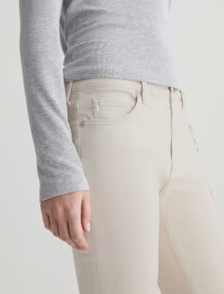 AG Mari Crop Slim Straight In Pumice