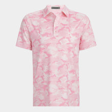 Load image into Gallery viewer, G/FORE Mapped Camo Tech Jersey Polo in Blush
