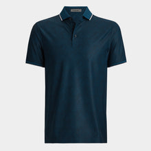 Load image into Gallery viewer, G/FORE Fingerprint Tech Pique Polo in Deep Sea
