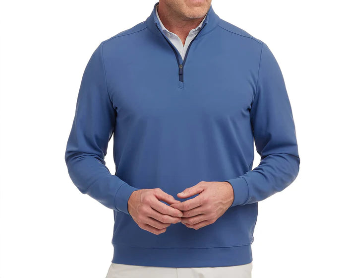 Holderness &amp; Bourne Dawson Pullover In Maidstone Blue